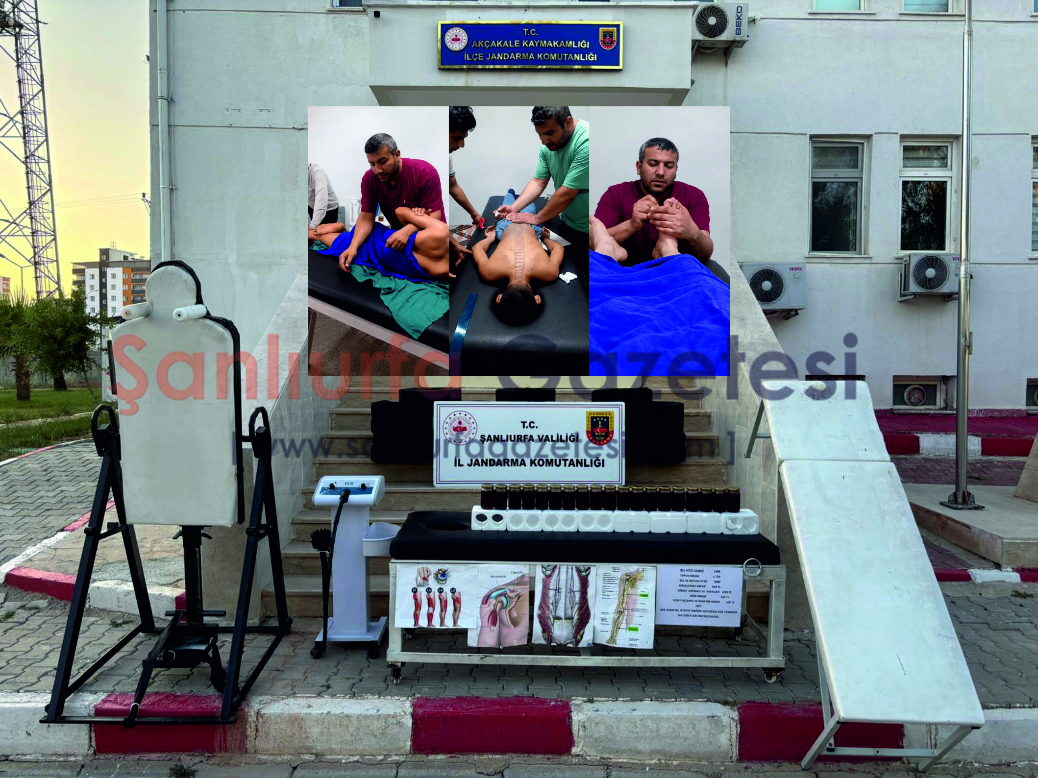 Şanlıurfa’da İnşaatta usta muayenehanede sahte doktor
