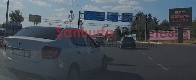 Şanlıurfa’da Trafikte Ölümle Dans: Tehlikeli Sürücü Kamerada