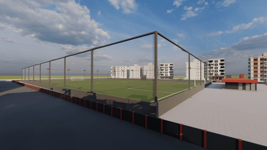 Karaköprü’de Yapımı Süren Spor Kompleksi Resmi Maçlara Ev Sahipliği Yapacak (2)