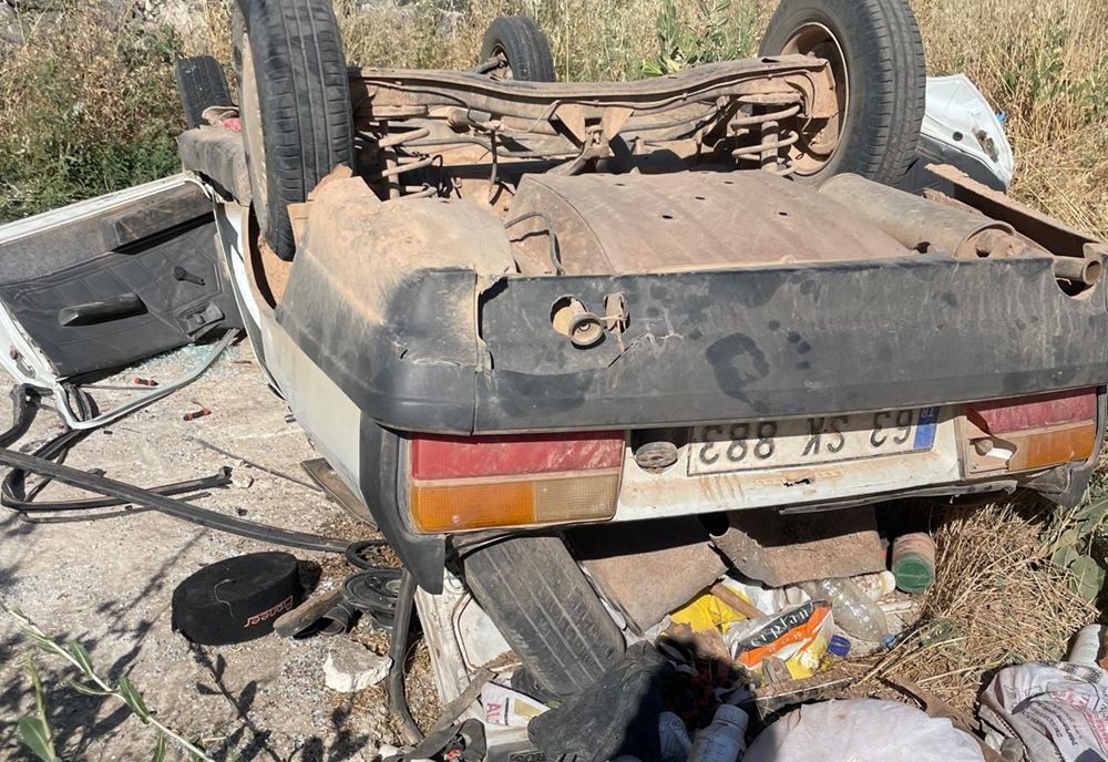 Bozova-Adıyaman Karayolunda feci kaza: 1 Ölü, 5 yaralı!