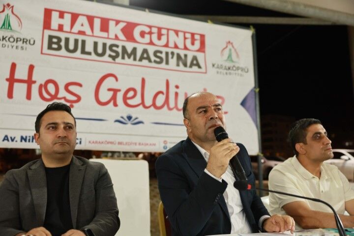 Şanlıurfa Karaköprü’de Halk Günü Buluşmasına Yoğun İlgi