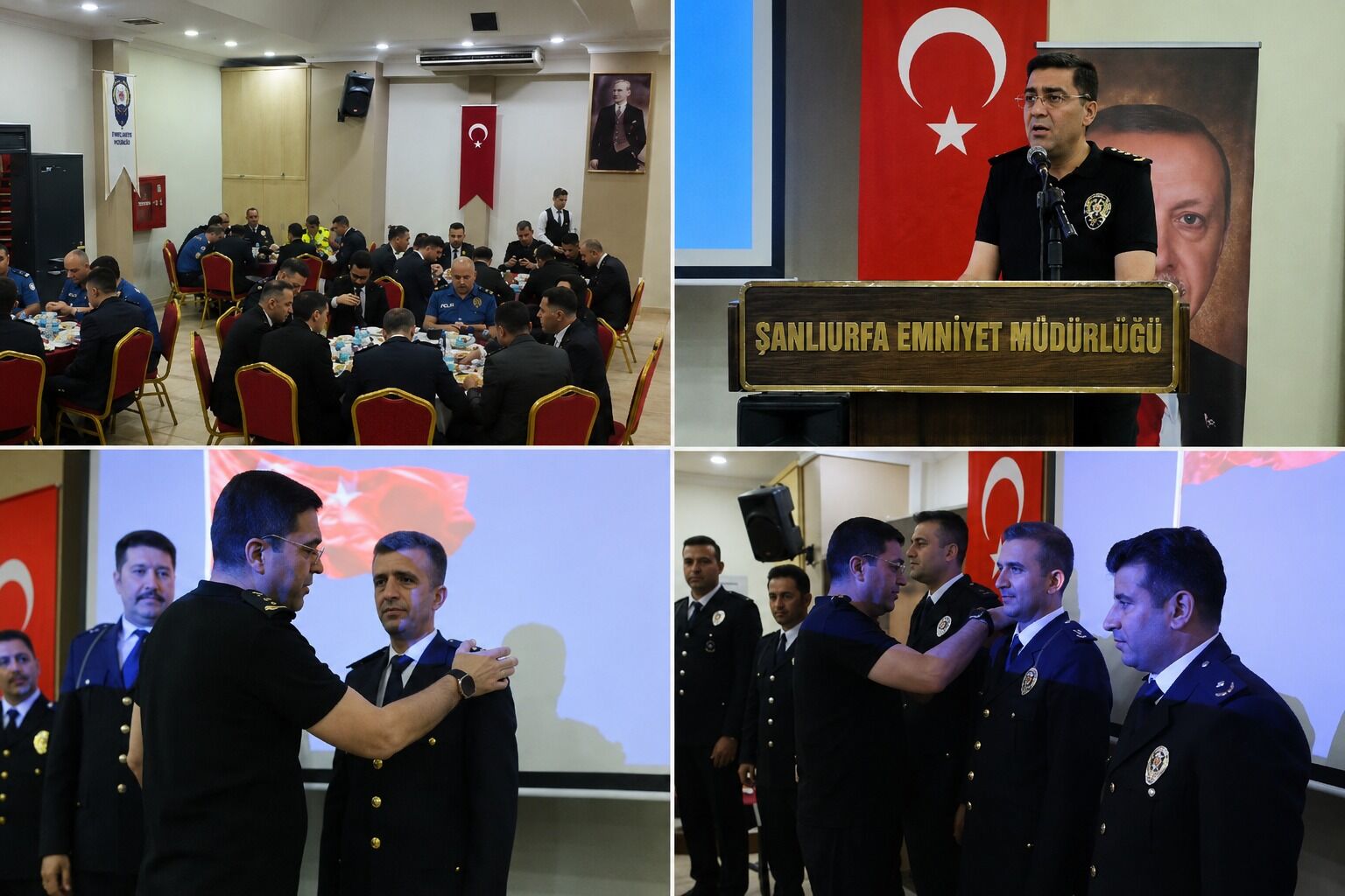 Şanlıurfa Emniyetinin gurur gecesi: “Harran Ovasındaki güvenin kahramanı sizlersiniz”