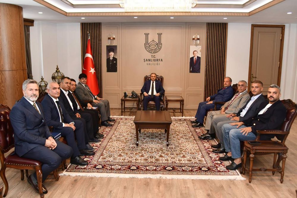 Şanlıurfa Amatör Spor Kulüpleri Federasyonundan Vali Şıldak’a ziyaret!
