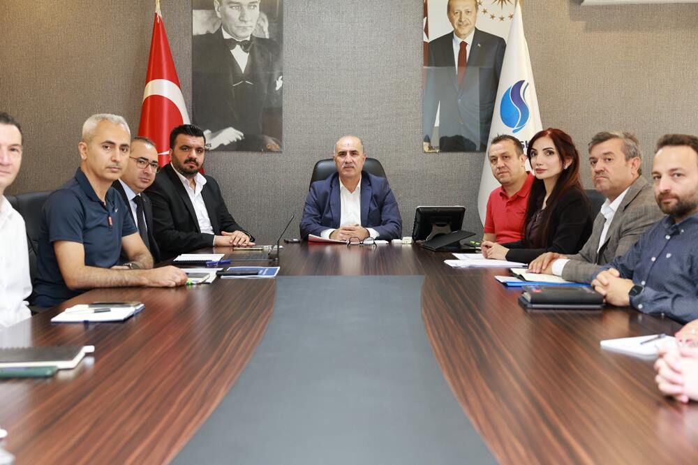 ŞUSKİ’de Altyapı Yatırımları Toplantısı