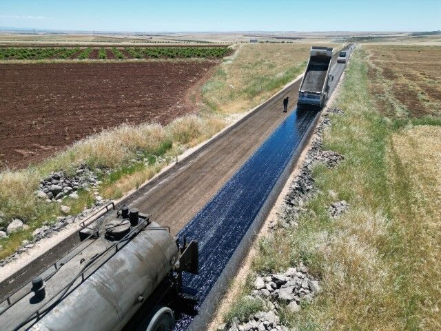 Şanlıurfa Büyükşehir’den Hilvan Ve Haliliye’ye Konforlu Yol Hizmeti