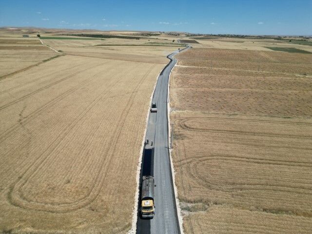 Şanlıurfa Haliliye Kırsalında 6 Kilometrelik Yol Modern Görünümüne Kavuştu (4)