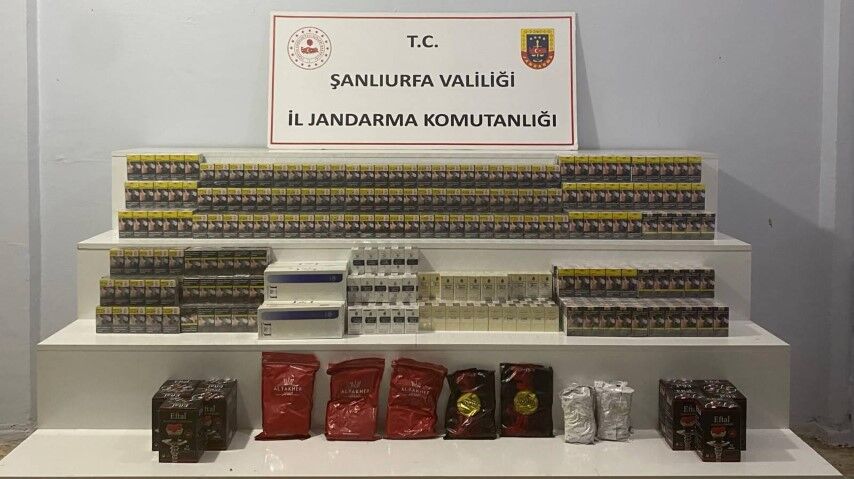 Şanlıurfa'da Kaçak Tütün Ve Sigara Operasyonu 22 Şüpheli Hakkında İşlem Başlatıldı (2)