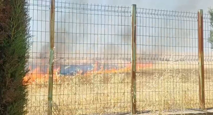 Şanlıurfa’da Korku Dolu Anlar: Alevler Okula Yaklaştı