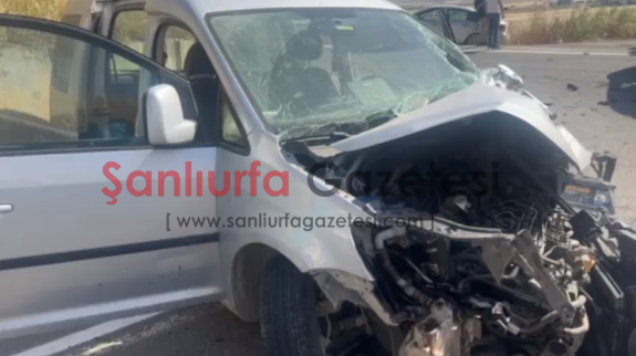 Şanlıurfa’da Yolunda Zincirleme Kaza: 4 Yaralı