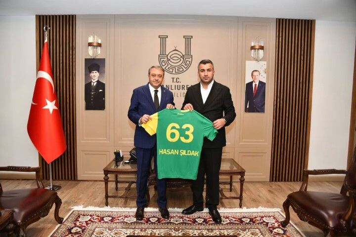 Şanlıurfaspor Kulüp Yönetiminden Vali Hasan Şıldak’a Ziyaret