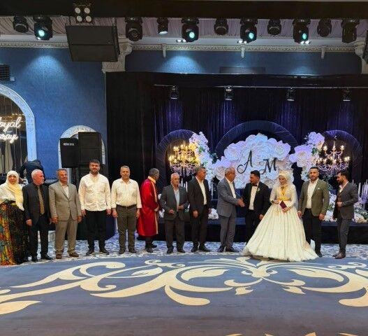 İsa Kızıldemir, Taplamacı ve Güneş Ailelerinin Mutlu Gününe Katıldı