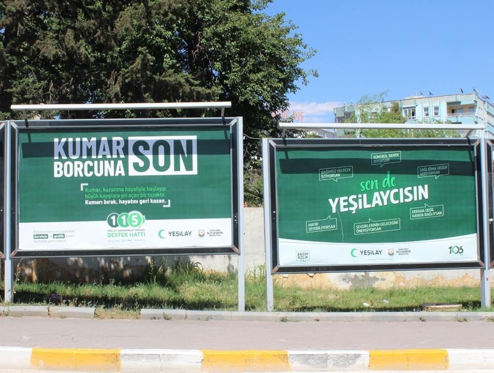 Şanlıurfa Sokakları Bağımlılığa Karşı; Şanlıurfa Büyükşehir ve Yeşilay el ele!