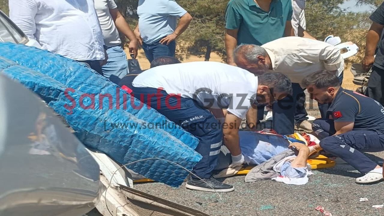 Şanlıurfa’da feci kaza: 2'si ağır, 4 yaralı!