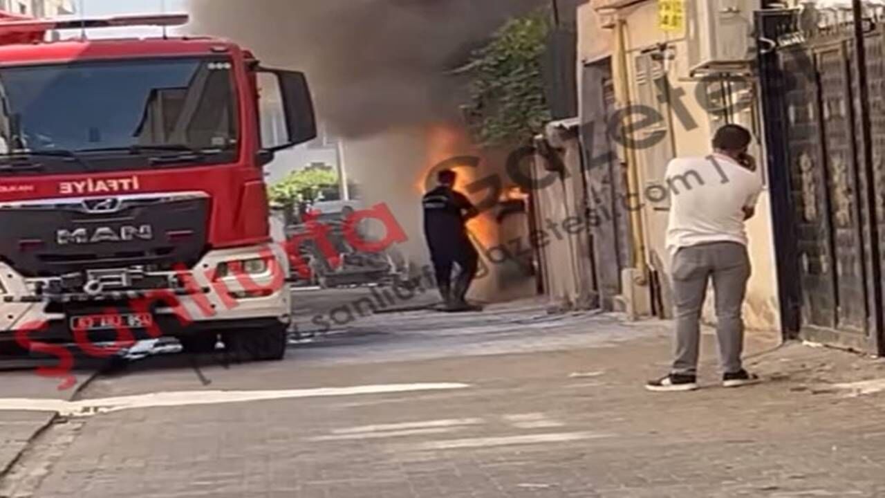 Şanlıurfa'da Elektrik Panosu Alev Alev Yandı!