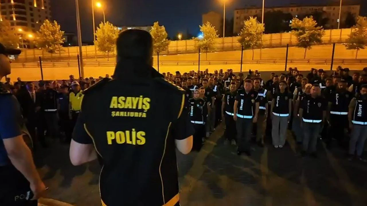 Şanlıurfa'da 'Huzur 63' Operasyonu: 45 Şüpheli Gözaltına Alındı