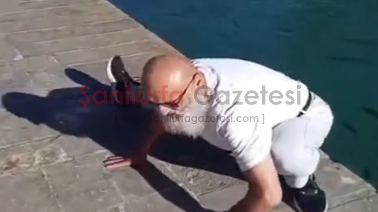 Şanlıurfa Balıklıgöl'de Çekilen Spor Videosu Sosyal Medyayı Salladı