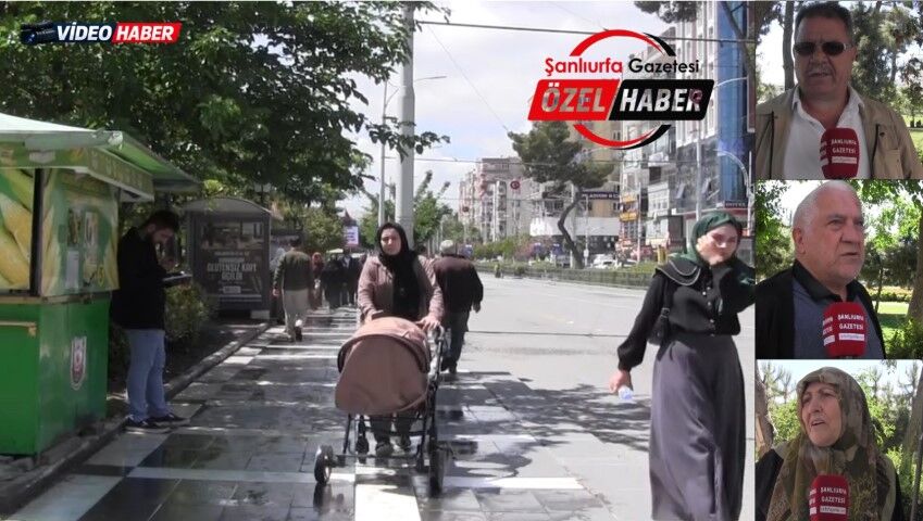 Şanlıurfa'da doğurganlık oranı rekor seviyede! Vatandaşlardan dikkat çeken değerlendirmeler
