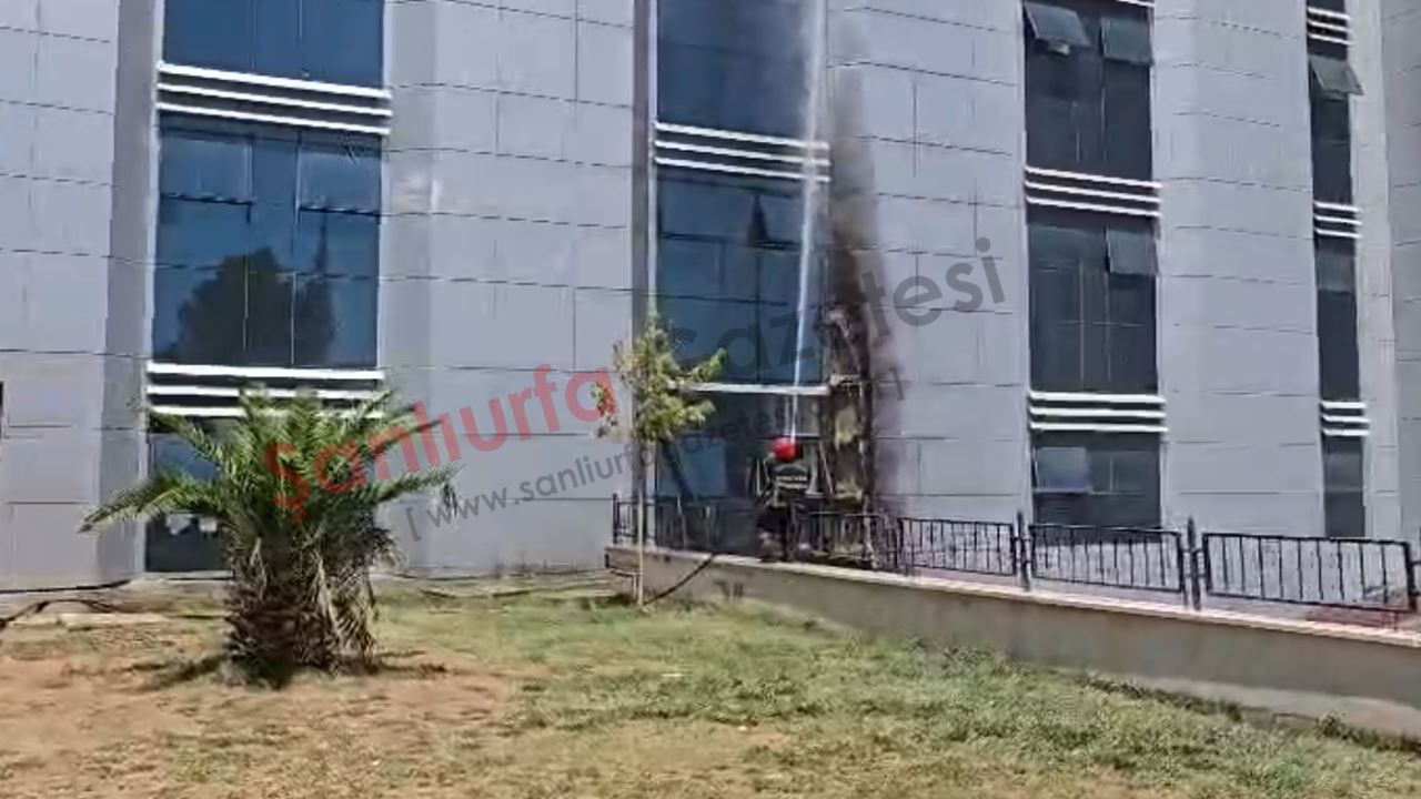 Harran Üniversitesi Tıp Fakültesi Hastanesi'nin Nöroloji Bölümünde Yangın