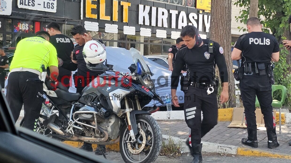 Şanlıurfa’da Yunus Polisi Kaza Yaptı
