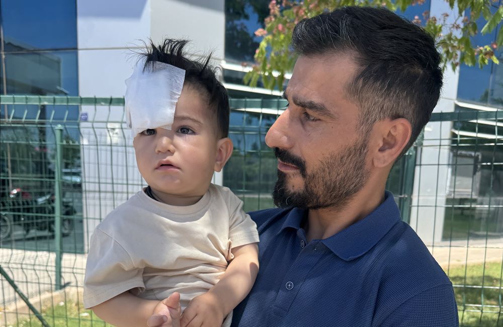 Konum yine Şanlıurfa: Bu kez yaralanan 1,5 yaşında!