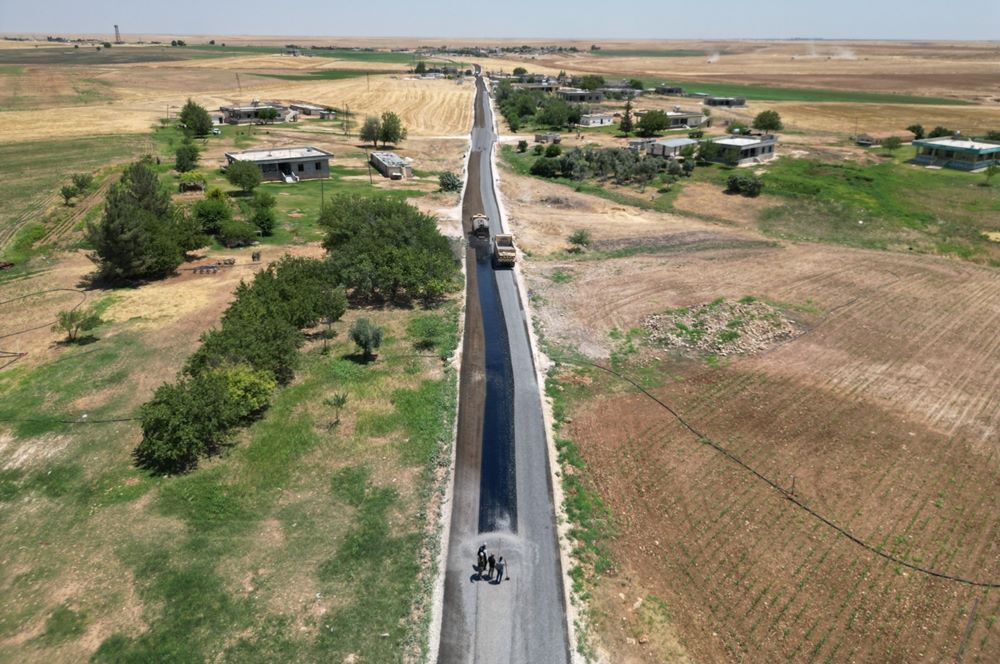 Şanliurfa Büyükşehi̇r'den Kirsala Asfalt Hamlesi̇! 10 Ki̇lometreli̇k Yol Tamamlandi (6)