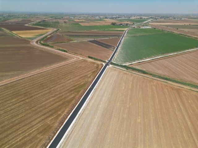 Şanlıurfa'da Harran–Akçakale Grup Yolu Hizmete Açıldı (2)
