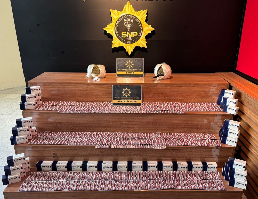 Uyuşturucu kuryesi Şanlıurfa’da yakayı ele verdi!