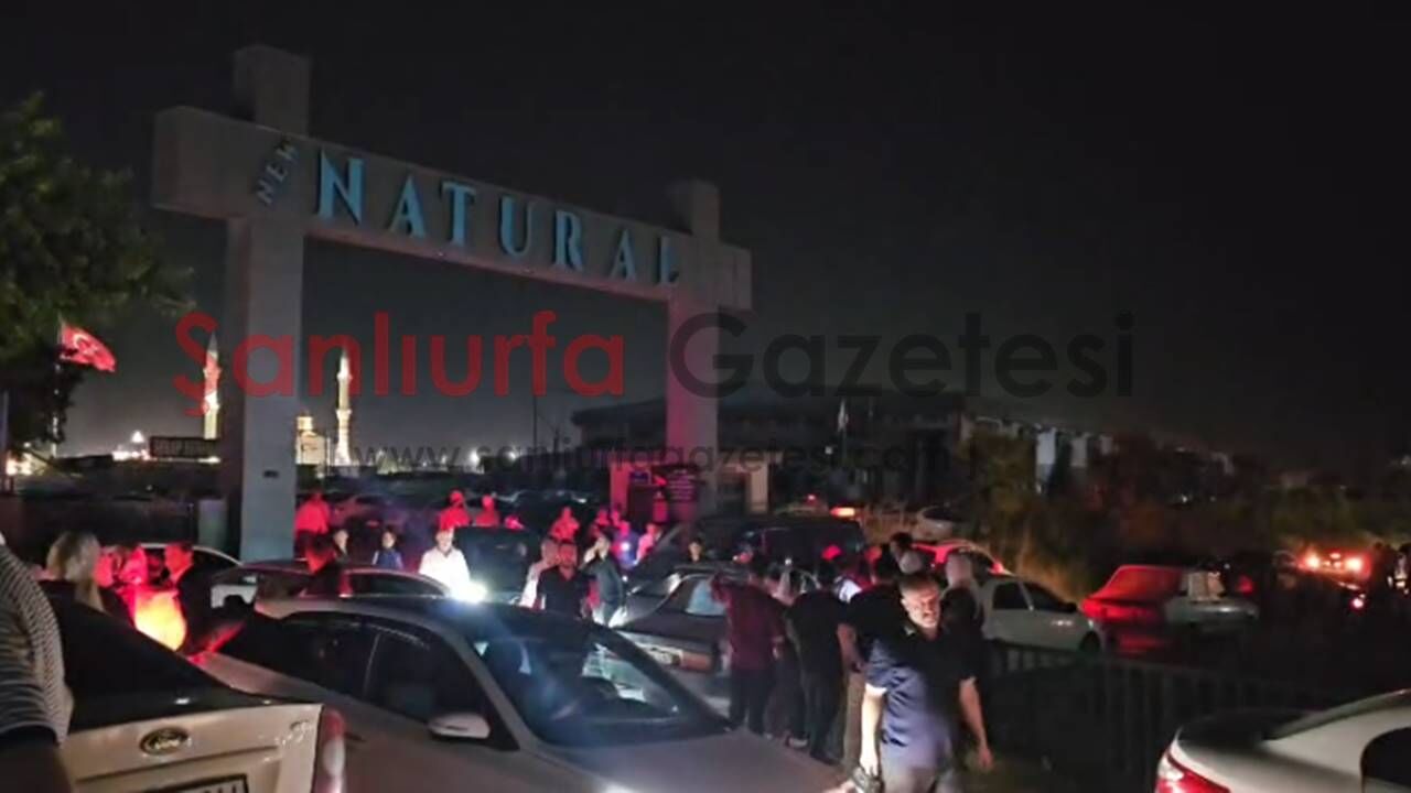 Şanlıurfa'da New Natural Düğün Salonu'nda Yangın Paniği: 3 Düğün İptal Edildi