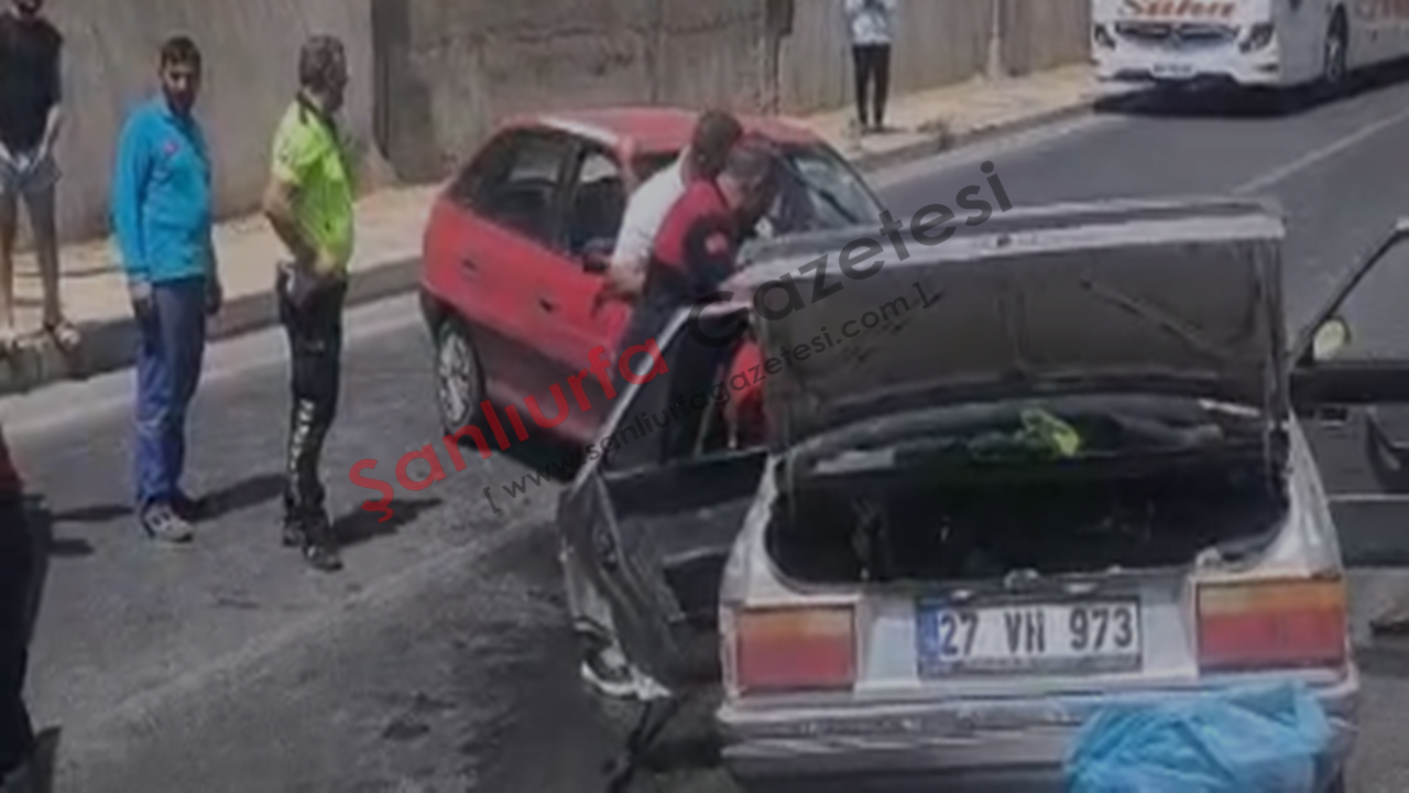 Şanlıurfa'da feci kaza! 4 kişi yaralandı