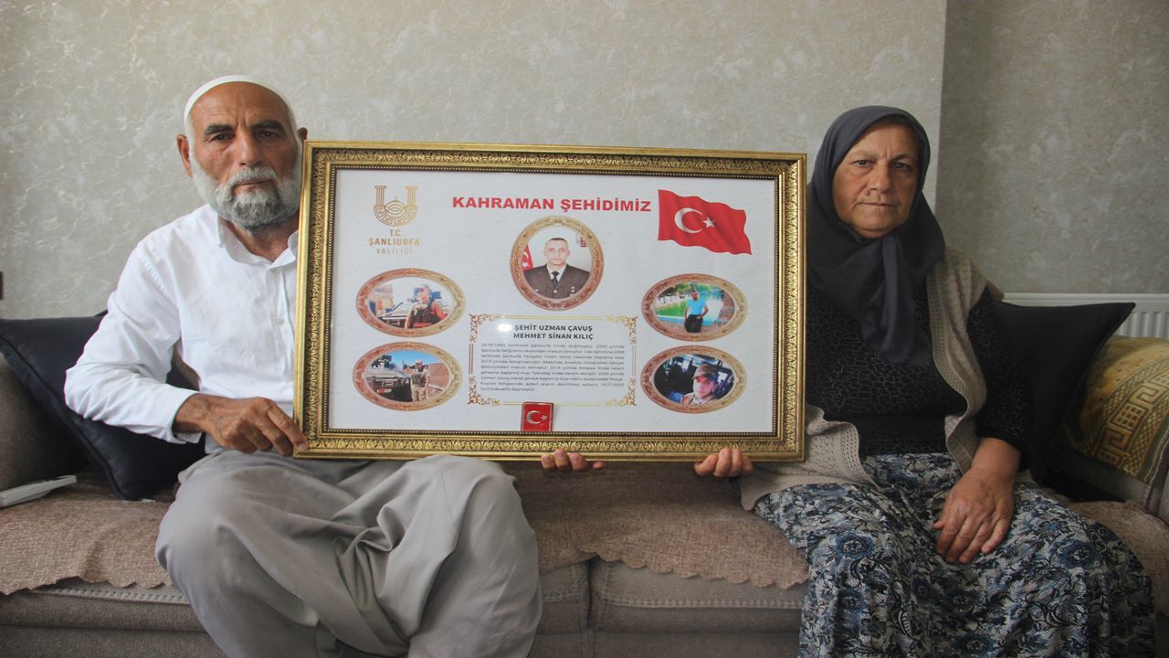 Şanlıurfa şehidinin ailesinden, 'Terörsüz Türkiye' açıklaması