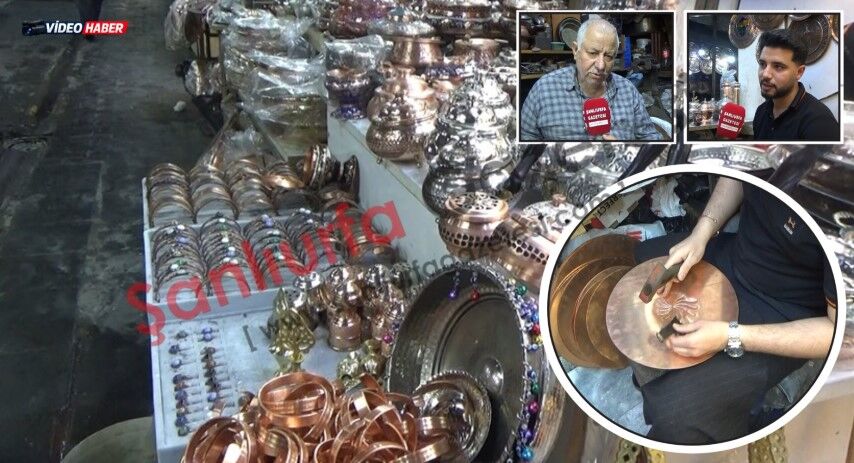 Şanlıurfalı Bakırcı Ustalardan Kadınlara Çağrı: “Evinize Bakır Alın”