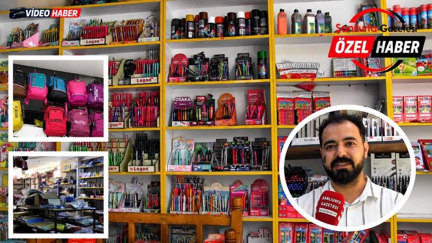 Şanlıurfa’da kırtasiye alışverişi başladı! Velilere “kanserojen” uyarısı