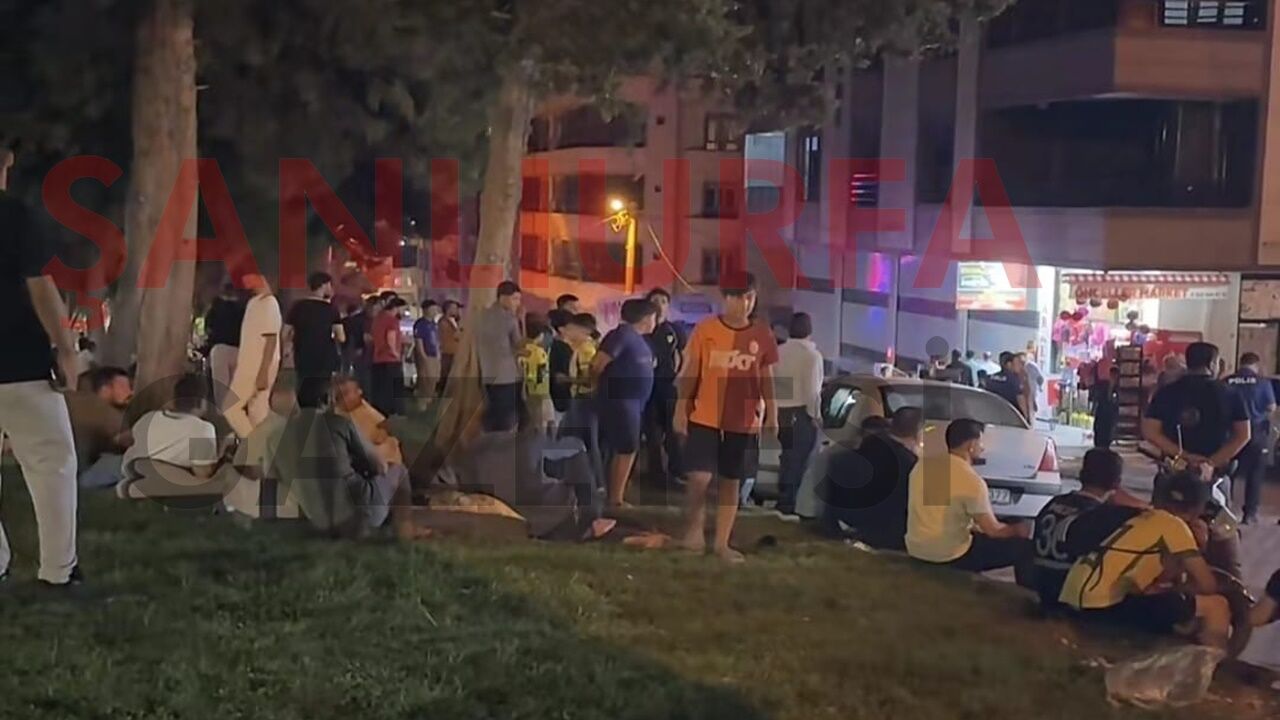 Şanlıurfa’da parkta silahlı kavga: 1 yaralı