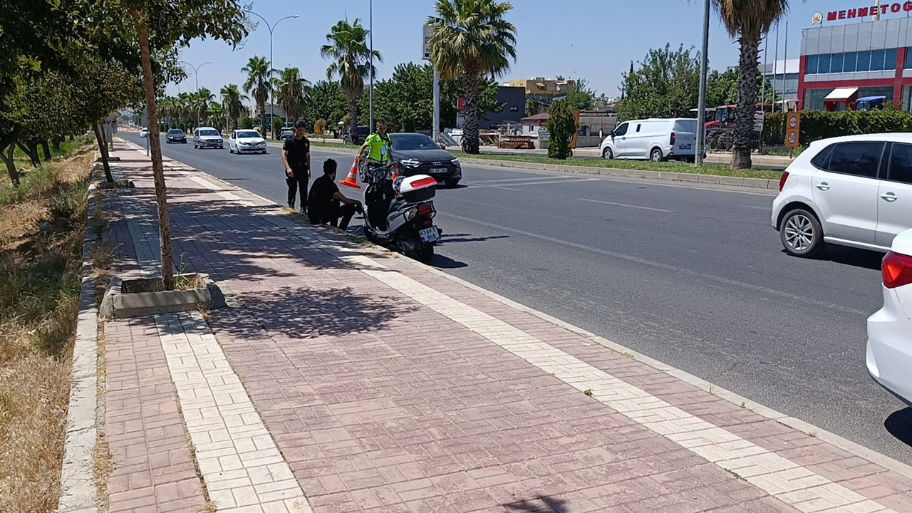 Şanlıurfa'da motosiklet kazası: 1 yaralı!