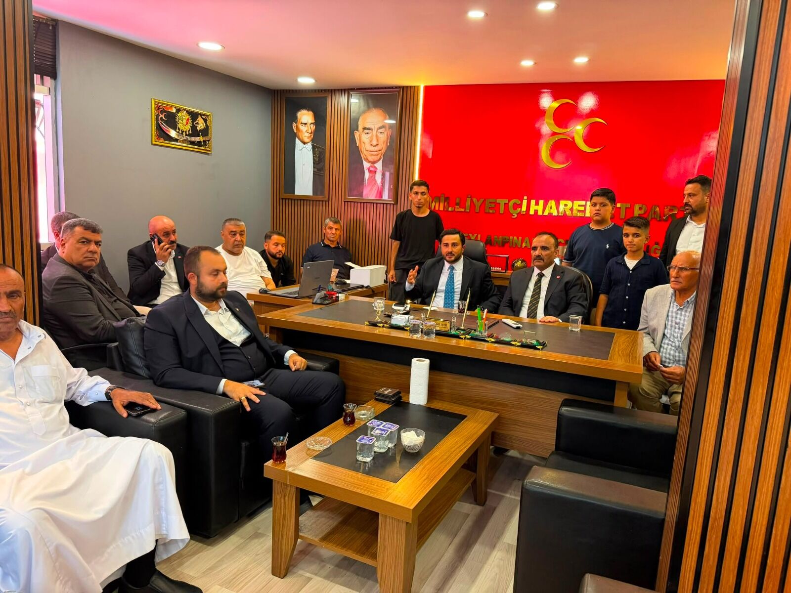 MHP Ceylanpınar İlçe Başkanlığına Halil Tetik Seçildi