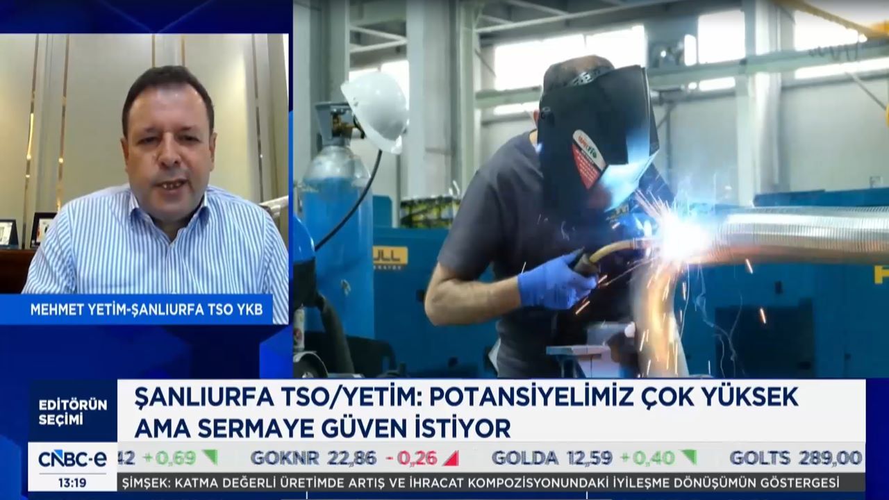 Ortadoğu ticaretinde Şanlıurfa dönemi: ŞUTSO Başkanı Yetim'den yatırımcılara ekonomi mesajı