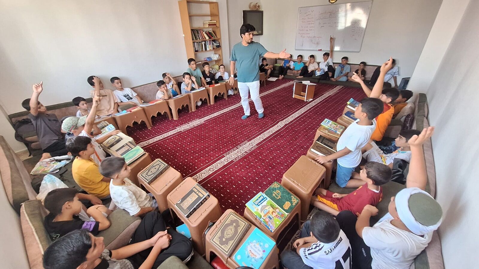 Şanlıurfa’da Çocukların Yaz Tatili Böyle Geçiyor 18 Merkezde Kur’an Eğitimi (2)