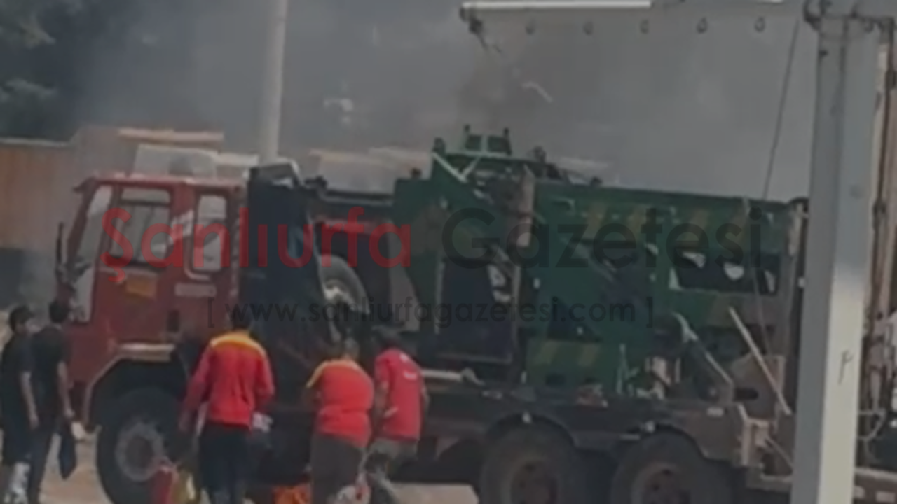 Şanlıurfa’da Korkutan Anlar! Park Halindeki Araç Bir Anda Alevlere Teslim Oldu