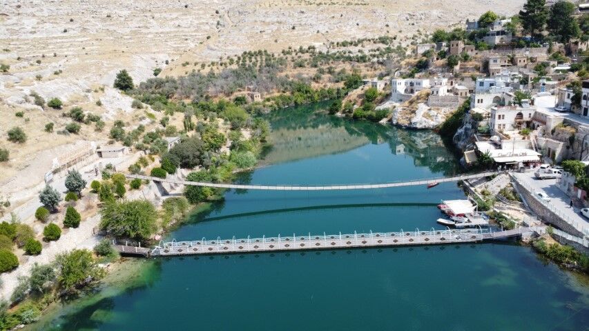 Şanlıurfa’nın Saklı Cenneti Halfeti’de Büyük Hazırlık! Köprüler Yenileniyor (3)