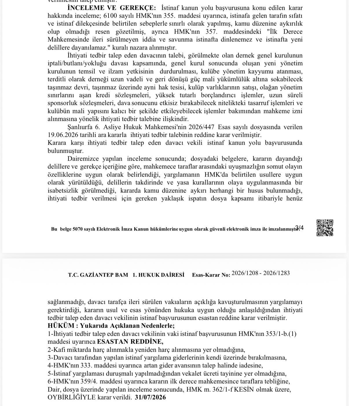 Şanlıurfaspor Son Dakka