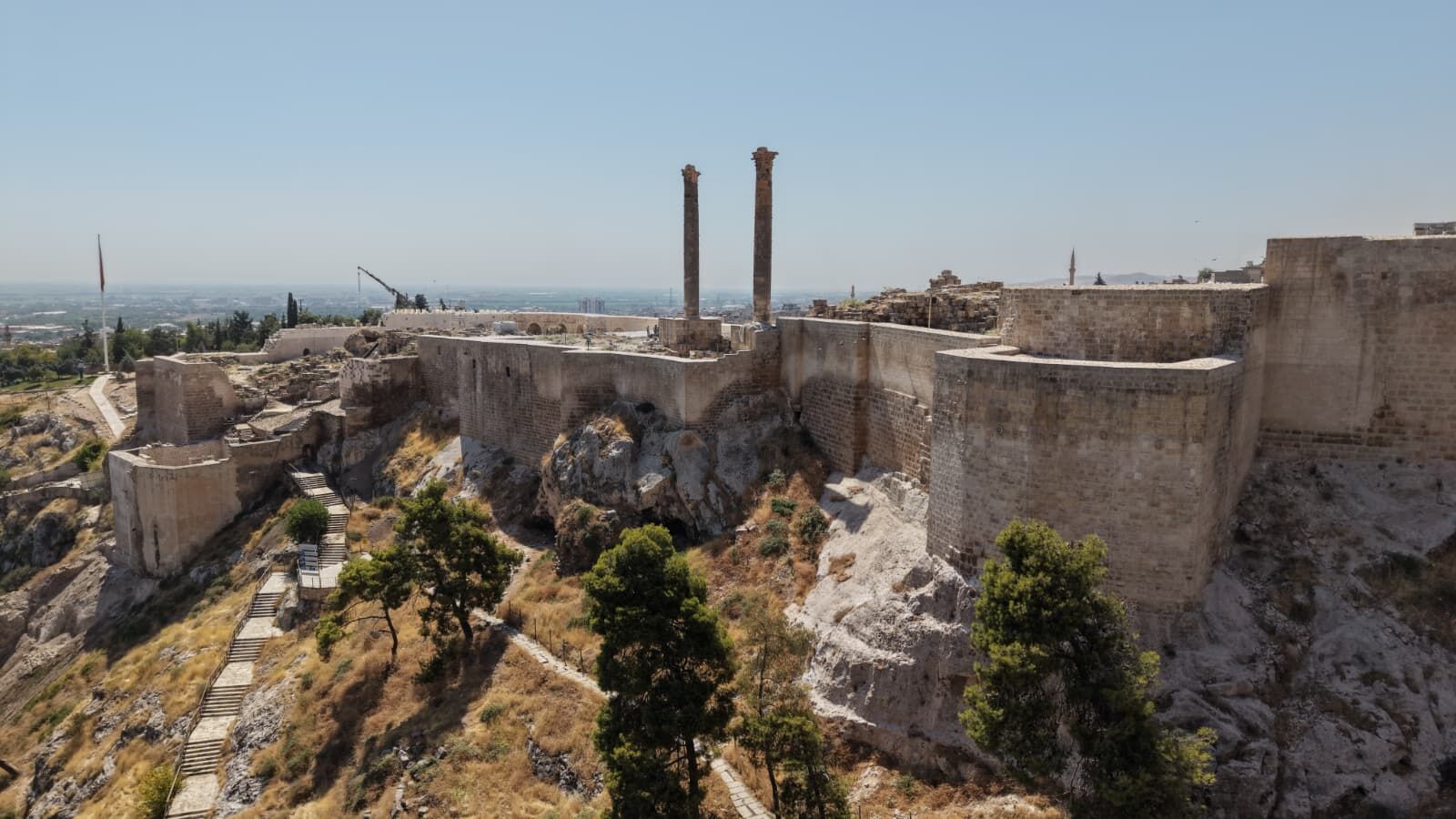 Şanlıurfa Kalesinde restorasyon çalışmalarında son durum ne? Şanlıurfa Valiliği açıkladı