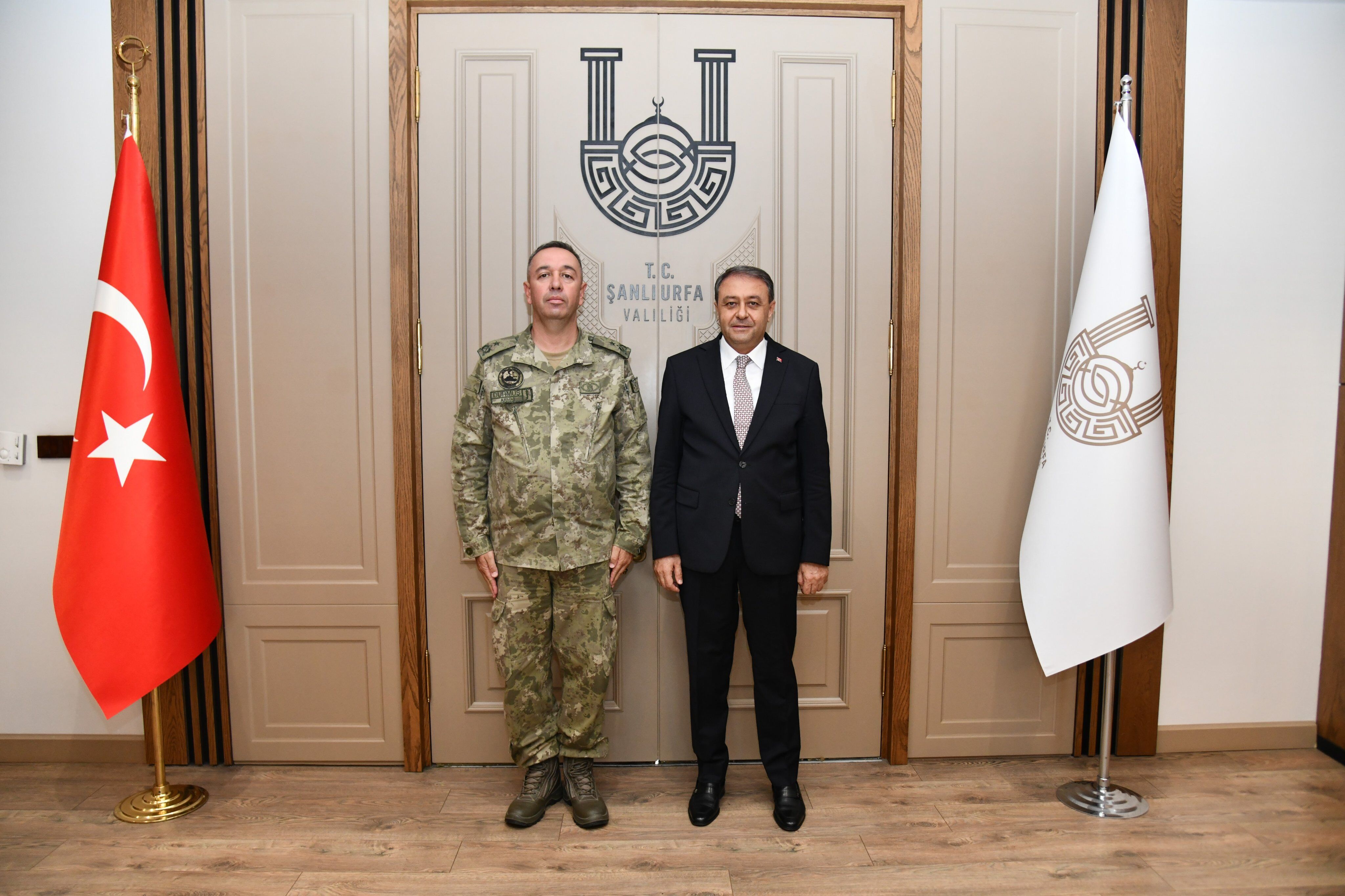 Vali Şıldak’a, Tuğgeneral Üzeyir Durmuş’tan son ziyaret