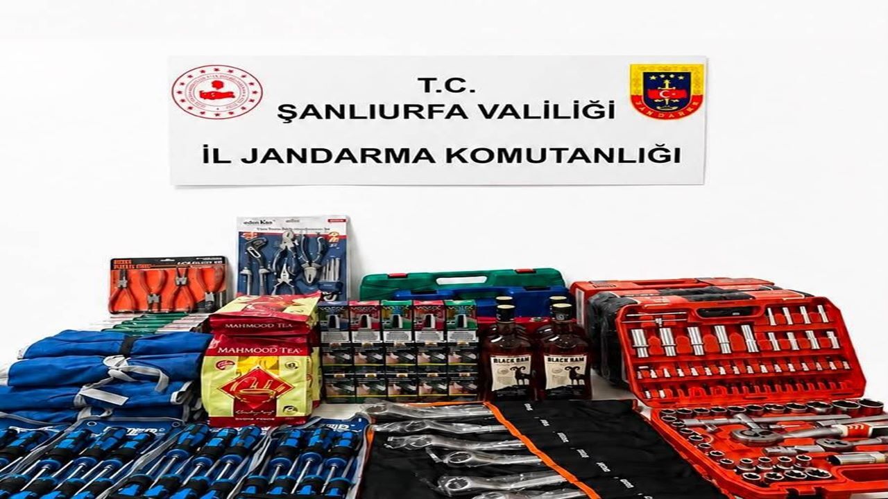 Şanlıurfa otoyolunda jandarmadan kaçakçılık operasyonu!