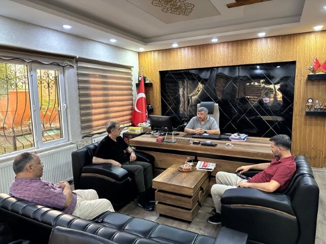 Eğitim-Bir-Sen Şanlıurfa Şube Başkan Adayı Osman Yavuz’dan Şanlıurfa Gazetesi’ne Ziyaret