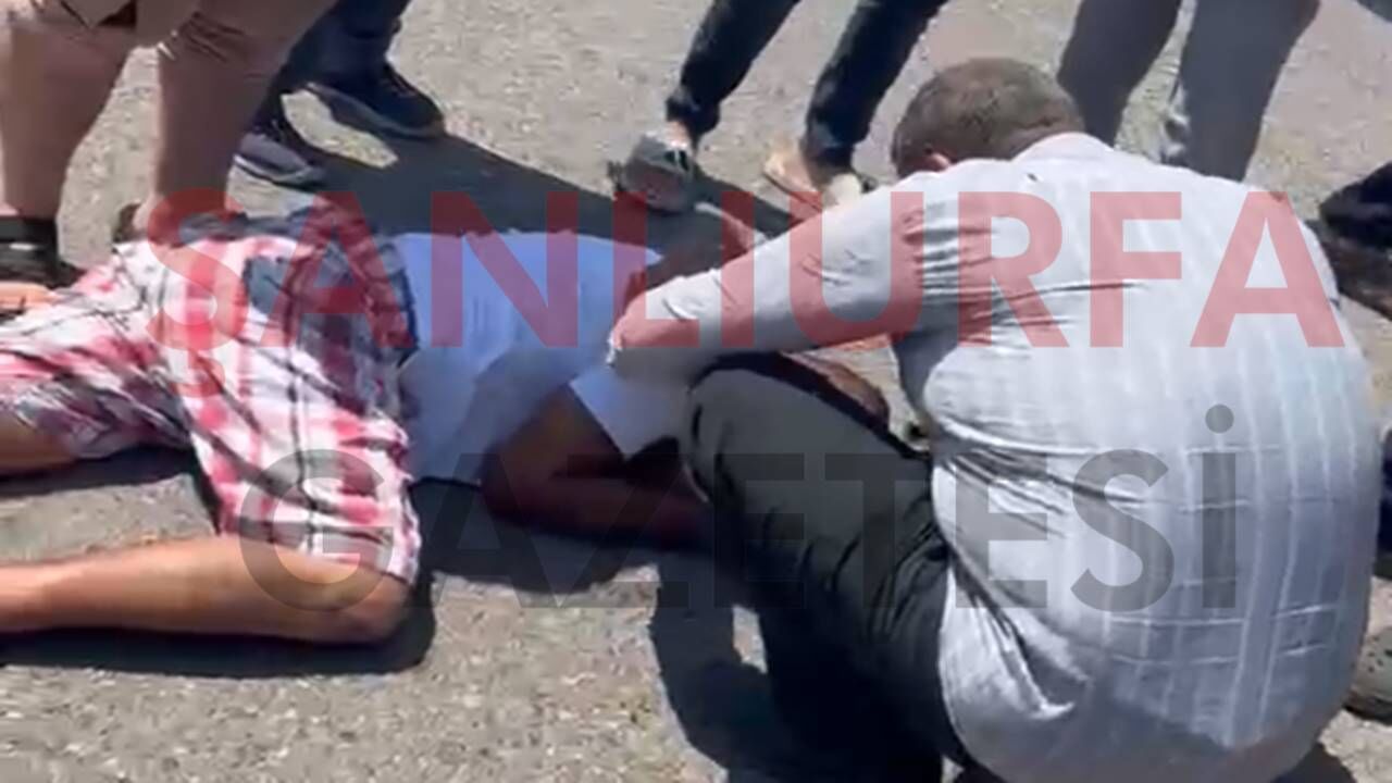 Şanlıurfa’da feci kaza: Başını yere çarptı!