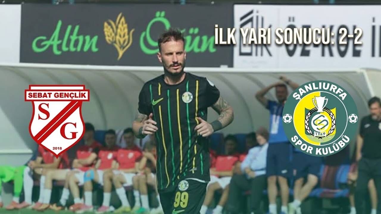 Trabzon’da Gol Düellosu! Şanlıurfaspor Maçında İlk Yarı 2-2 Bitti