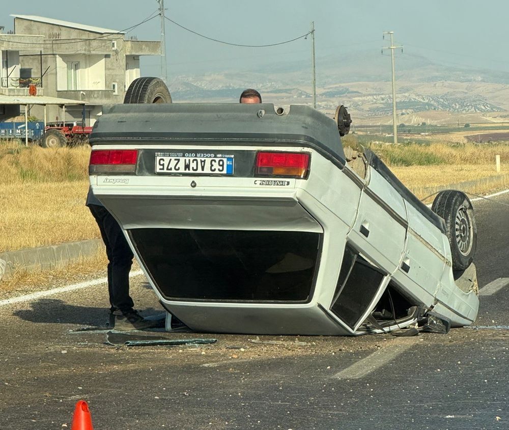 Şanlıurfa-Adıyaman karayolunda kaza: Yaralı var!