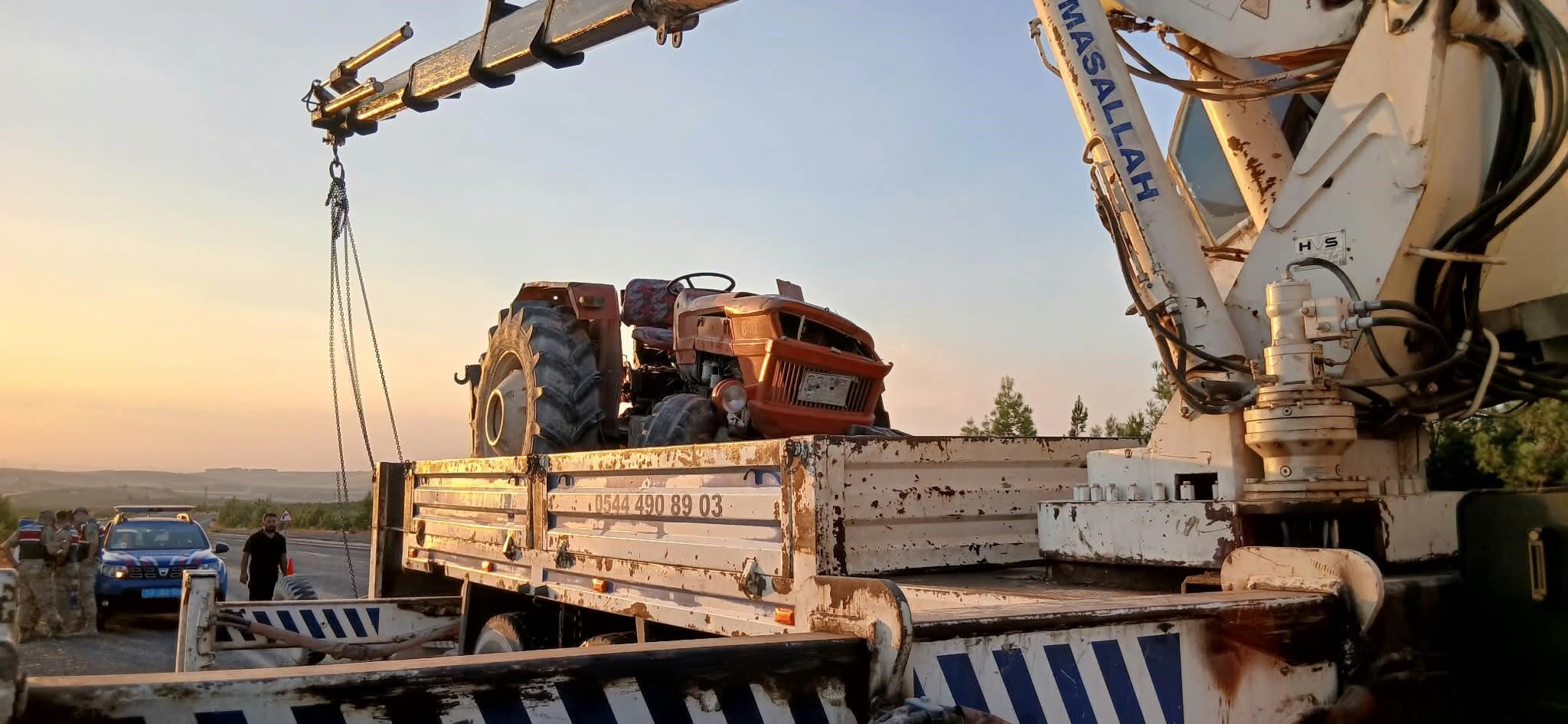 Şanlıurfa Kaplan Dağı’nda traktör kazası: Yaralı var!