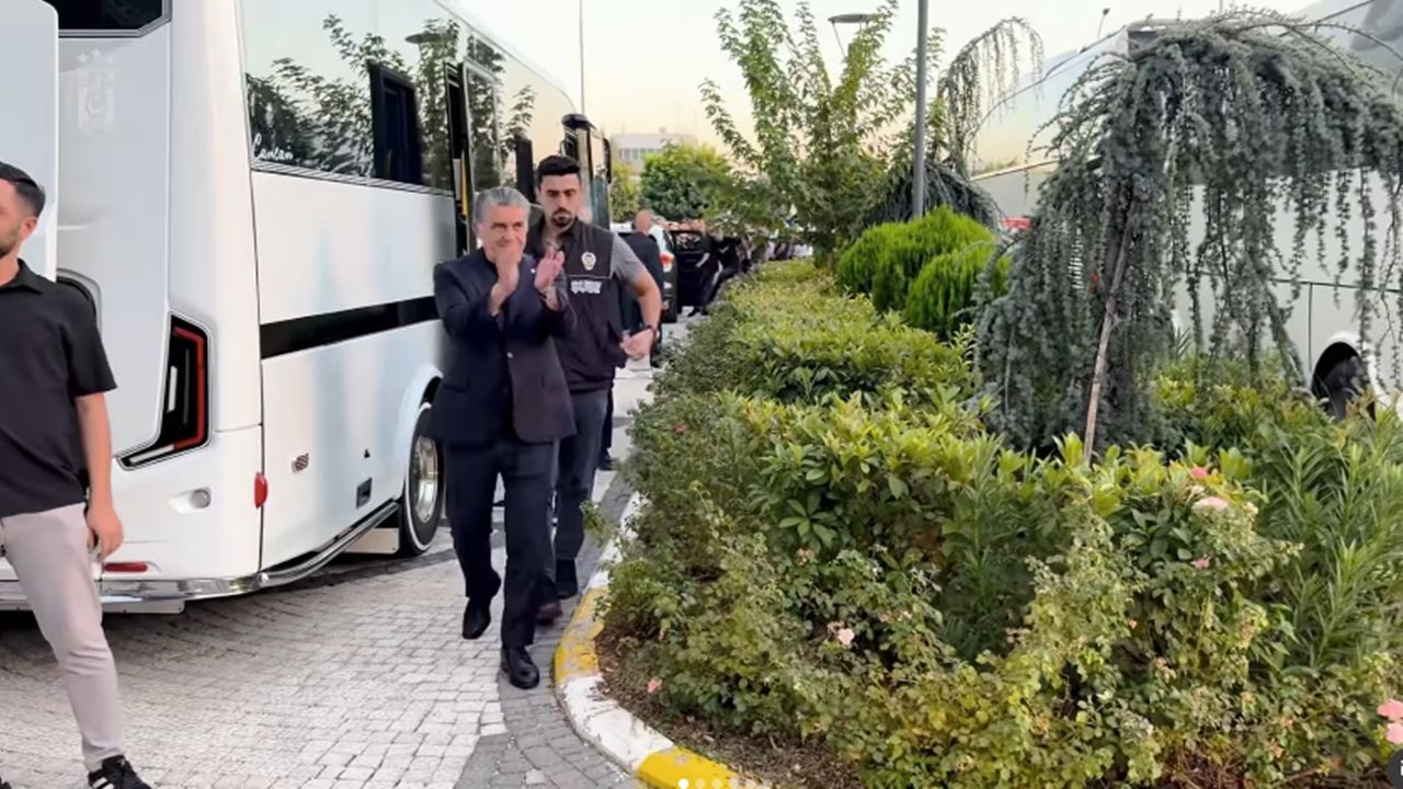 Amedspor maçı öncesi Beşiktaş kafilesi Diyarbakır'a indi: "Şehirde coşku dolu anlar"