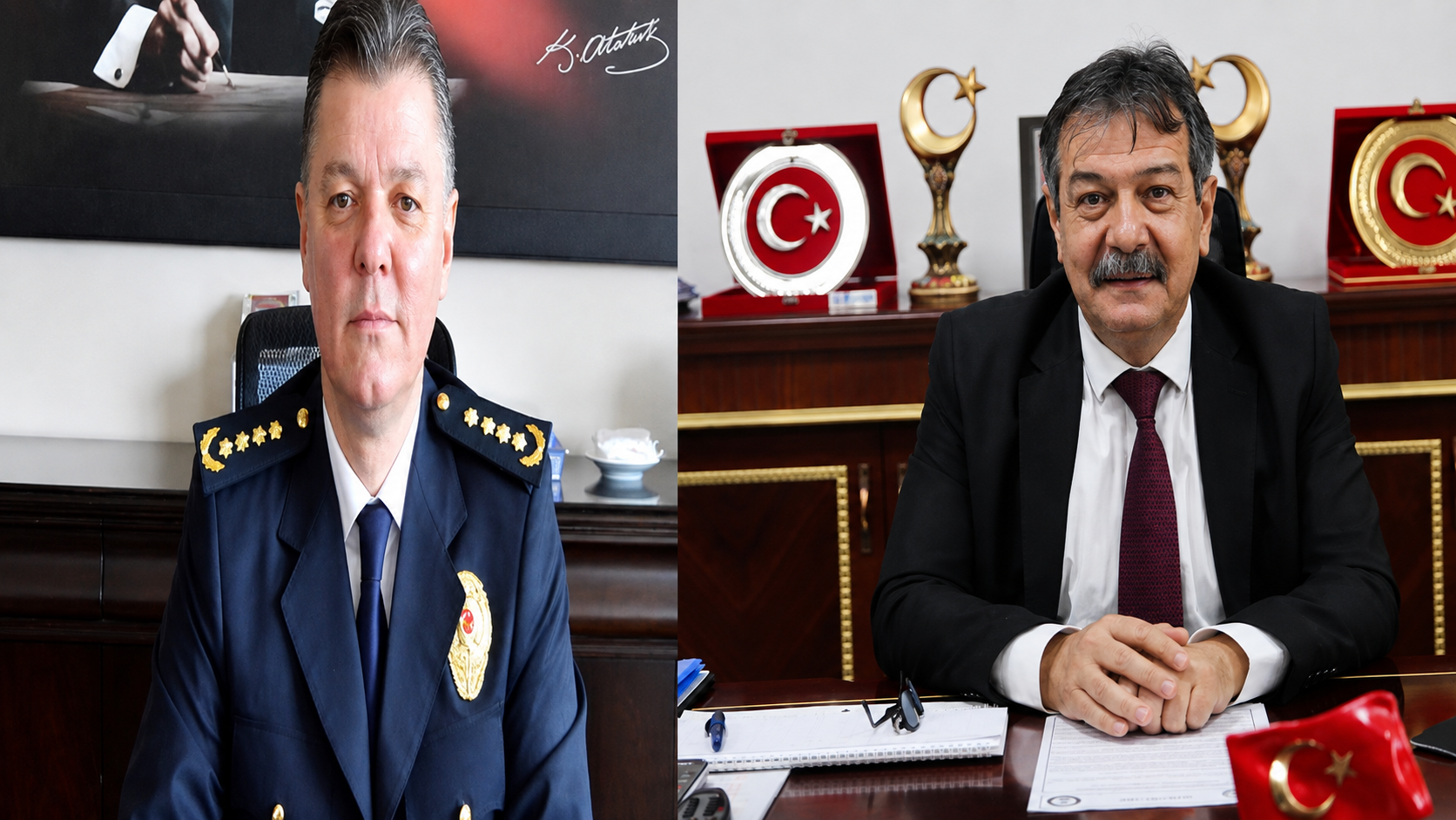 Şanlıurfa Emniyetinden gurur tablosu: Şehirde Görev Yapmış İki İsim Ankara'nın Zirvesine Atandı!